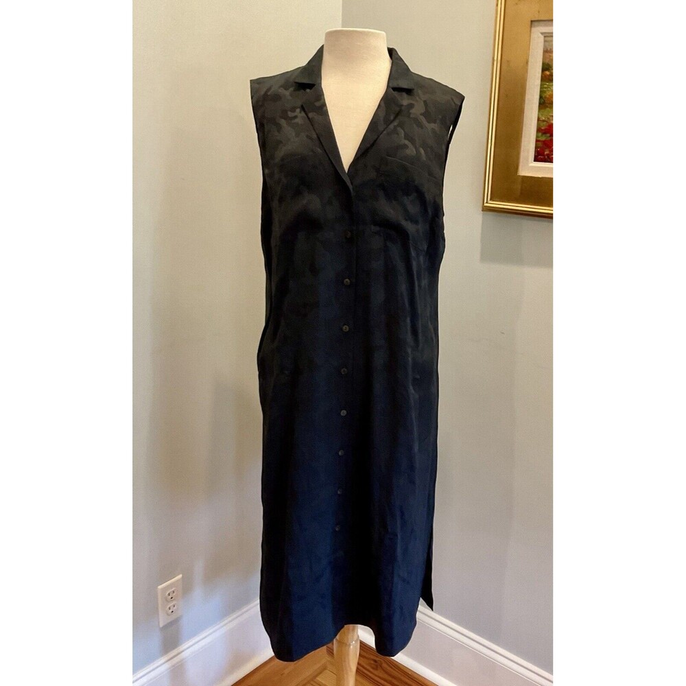 CEFINN Spencer Dress in Navy‎ Camo Jacquard (US 14 UK 16 EU 44) NWT